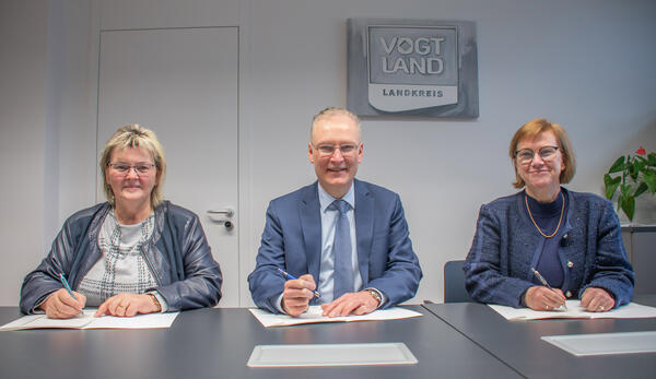 Kooperationsvereinbarung zur Jugendberufsagentur Vogtland